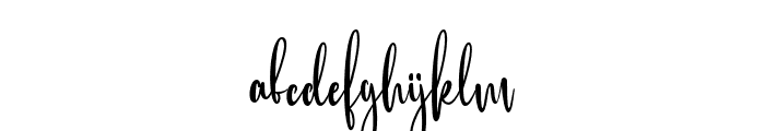 EllaGetsya Font LOWERCASE