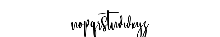 EllaGetsya Font LOWERCASE