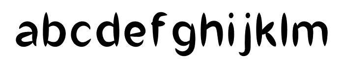 Elledge Font LOWERCASE