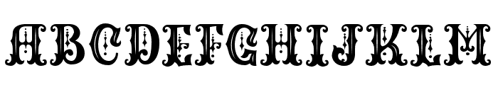 Elleganthe Regular Font UPPERCASE