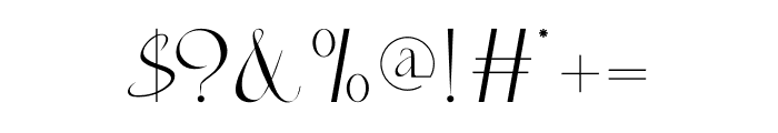 Elleora Flow Font OTHER CHARS