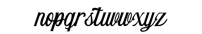 Elliestone Script Font Font LOWERCASE