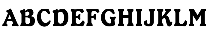 Ellington Regular Font UPPERCASE