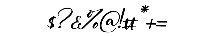 Elliott Italic Font OTHER CHARS