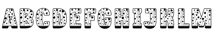 Elloyse Love Font LOWERCASE