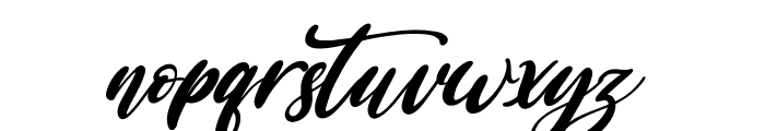 Ellternity Italic Font LOWERCASE