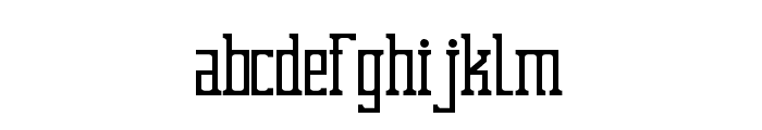 Elmundho Font LOWERCASE