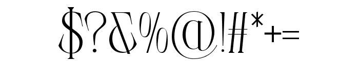 Elphadora-Light Font OTHER CHARS