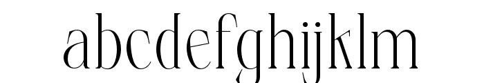 Elphadora-Light Font LOWERCASE