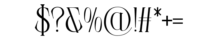 Elphadora-Regular Font OTHER CHARS