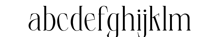 Elphadora-Regular Font LOWERCASE