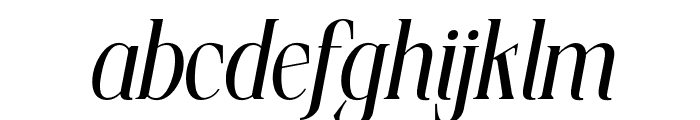 ElphadoraItalic-Bold Font LOWERCASE