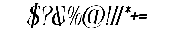 ElphadoraItalic-SemiBold Font OTHER CHARS