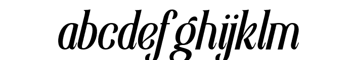 Elsain Italic Font LOWERCASE