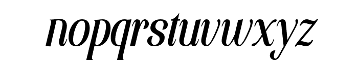 Elsain Italic Font LOWERCASE