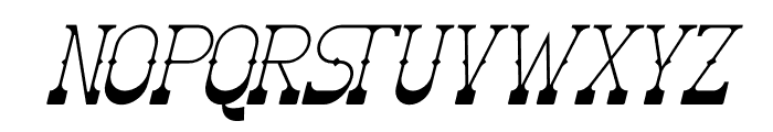 Elsklemer Italic Font UPPERCASE