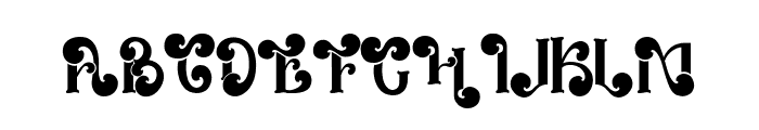 Elvery Font UPPERCASE