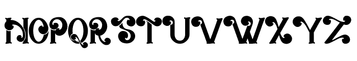 Elvery Font UPPERCASE