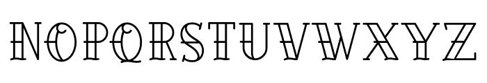 Elvishwild Font UPPERCASE