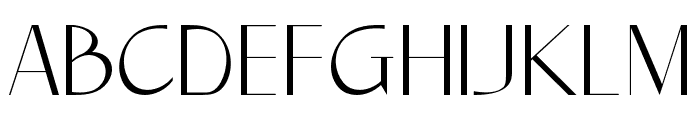 Elvogena-Regular Font UPPERCASE