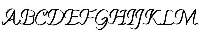 Elvoria Font UPPERCASE