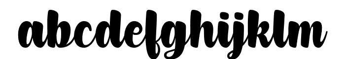 Elya Font LOWERCASE