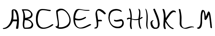 Elyvuf Regular Font UPPERCASE