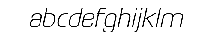 Elyzabeth Pro Italic Font LOWERCASE