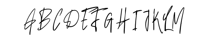 EmagueSignature-Regular Font UPPERCASE