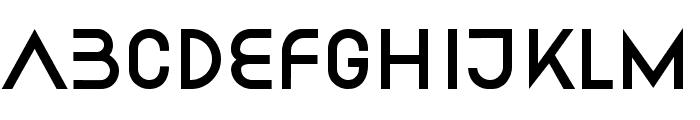 Embodial Regular Font LOWERCASE