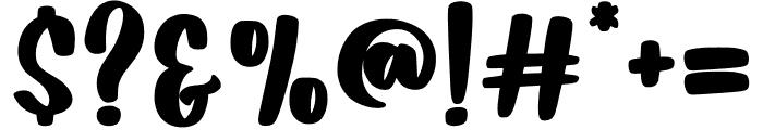 Emboh Font OTHER CHARS