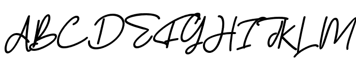 Emely-Italic Font UPPERCASE