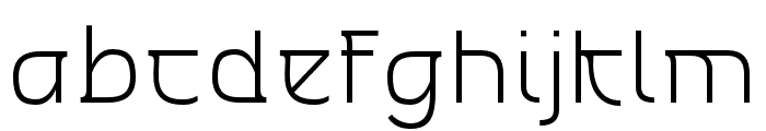 Emencut-Thin Font LOWERCASE