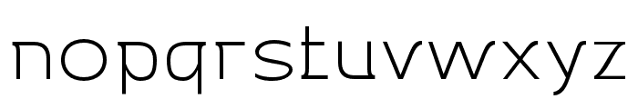 Emencut-Thin Font LOWERCASE