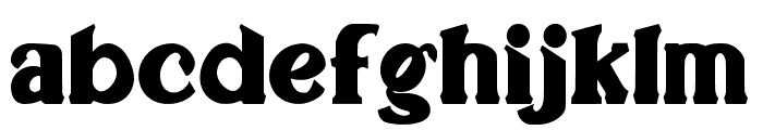 Emigrate-Regular Font LOWERCASE
