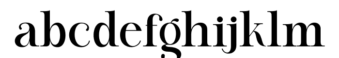 Emitron Font LOWERCASE