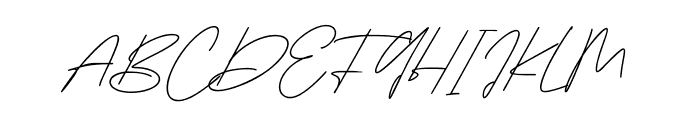 Emma Goulding Font UPPERCASE