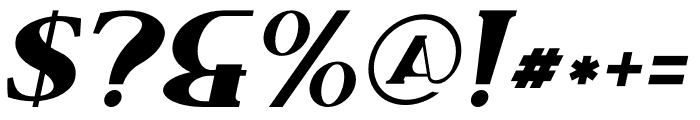 Emmant Italic Font OTHER CHARS
