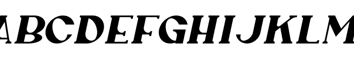 Emmant Italic Font UPPERCASE