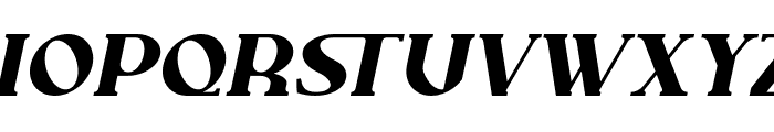 Emmant Italic Font UPPERCASE