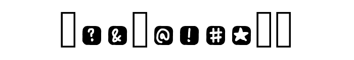 Emoji Doodle Font OTHER CHARS
