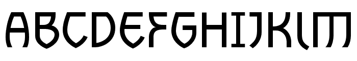 Emoking Regular Font UPPERCASE