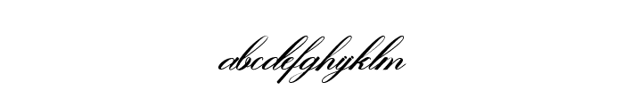 Emorphias Regular Font LOWERCASE