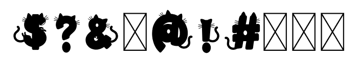 Emoticat CF Font OTHER CHARS