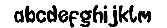 Emoubee Regular Font LOWERCASE