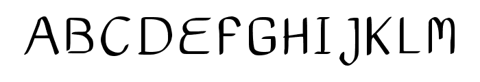 Empty Regular Font UPPERCASE
