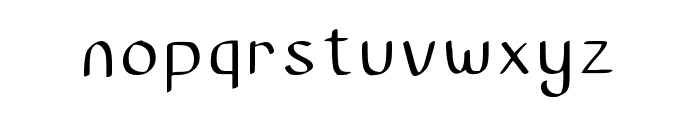 Empty Regular Font LOWERCASE