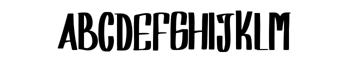 Enbick Font UPPERCASE