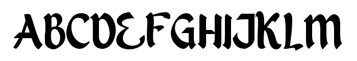 Enchant-Regular Font UPPERCASE