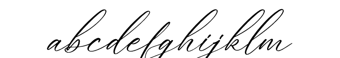 Enchanted Hermion Script Italic Font LOWERCASE